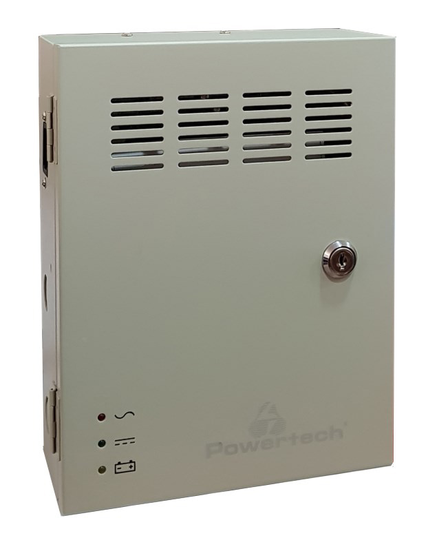 POWERTECH τροφοδοτικό CP1204-5A-B για CCTV, DC12V/5A, 4 κανάλια 1 POWERTECH τροφοδοτικό CP1204-5A-B για CCTV
