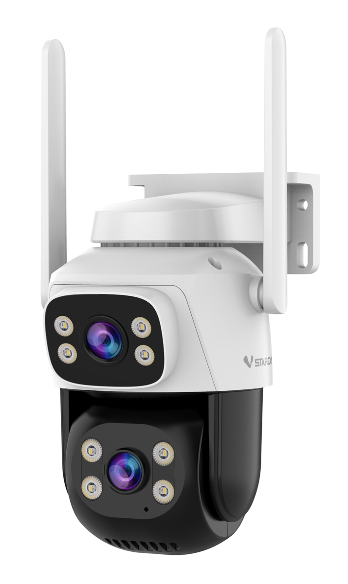 VSTARCAM smart κάμερα CS622DR, dual lens, 3MP, WiFi, PTZ, SD, IP66 1 VSTARCAM smart κάμερα CS622DR
