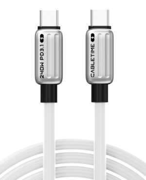 CABLETIME καλώδιο USB-C CT-CM240-ZSW1