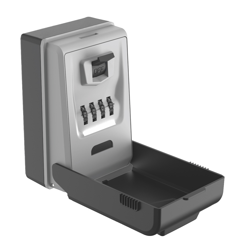 C-TECH κλειδοθήκη τοίχου CTL-0025 με συνδυασμό 4 ψηφίων, LED, 7x8x13cm, 625gr 1 C-TECH κλειδοθήκη τοίχου CTL-0025 με συνδυασμό 4 ψηφίων