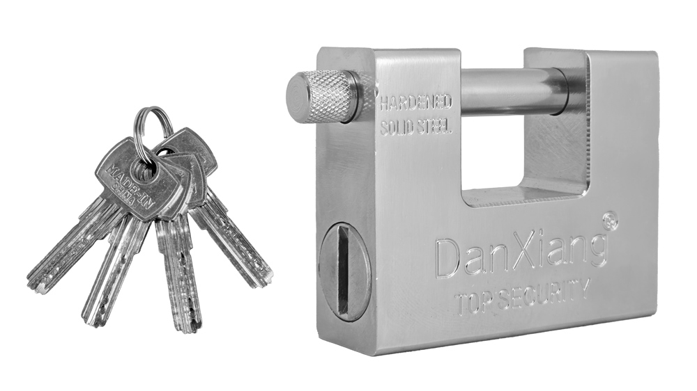 DAN XIANG λουκέτο τάκου με κλειδί CTL-0038, 84mm, μεταλλικό 1 DAN XIANG λουκέτο τάκου με κλειδί CTL-0038
