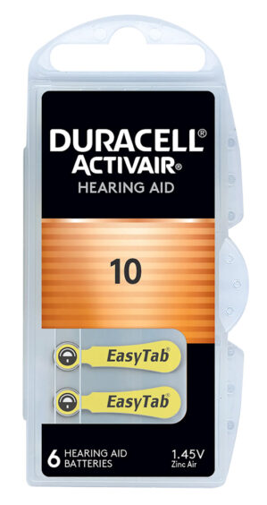DURACELL μπαταρίες ακουστικών βαρηκοΐας Activair 10
