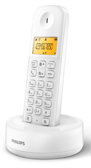 PHILIPS ασύρματο τηλέφωνο D1601W-34