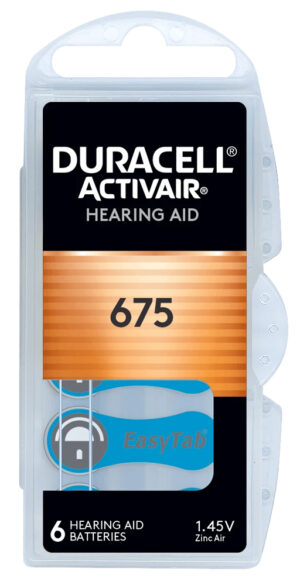 DURACELL μπαταρίες ακουστικών βαρηκοΐας Activair 675
