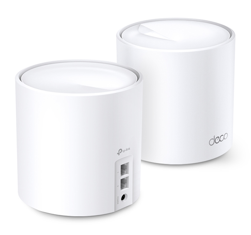 TP-LINK Mesh WiFi 6 access point Deco X20, AX1800 Dual Band, 2τμχ, V.2.0 1 TP-LINK Mesh WiFi 6 access point Deco X20