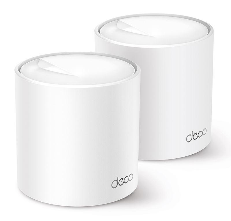 TP-LINK Home Mesh Wi-Fi System Deco X60, 5400Mbps AX5400, Ver. 3.2, 2τμχ 1 TP-LINK Home Mesh Wi-Fi System Deco X60