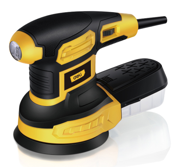 DELI έκκεντρο τριβείο DL-SG125-E3, 360W, Φ125mm, ρυθμιζόμενη ταχύτητα & συλλέκτη 1 DELI έκκεντρο τριβείο DL-SG125-E3