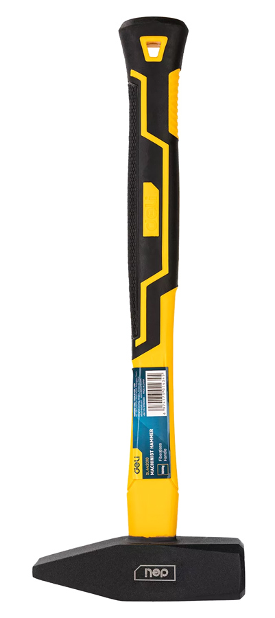 DELI σφυρί DL442010 με αντιολισθητική λαβή Fiberglass, 1000gr 1 DELI σφυρί DL442010 με αντιολισθητική λαβή Fiberglass
