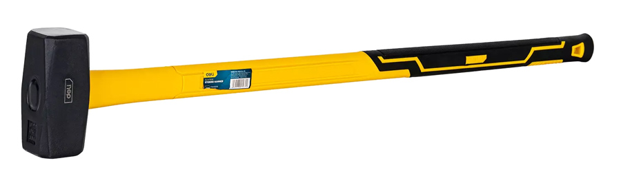 DELI βαριοπούλα DL447030 με αντιολισθητική λαβή Fiberglass, 3000gr 1 DELI βαριοπούλα DL447030 με αντιολισθητική λαβή Fiberglass