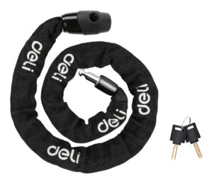 DELI κλειδαριά ποδηλάτου με κλειδί DL508021