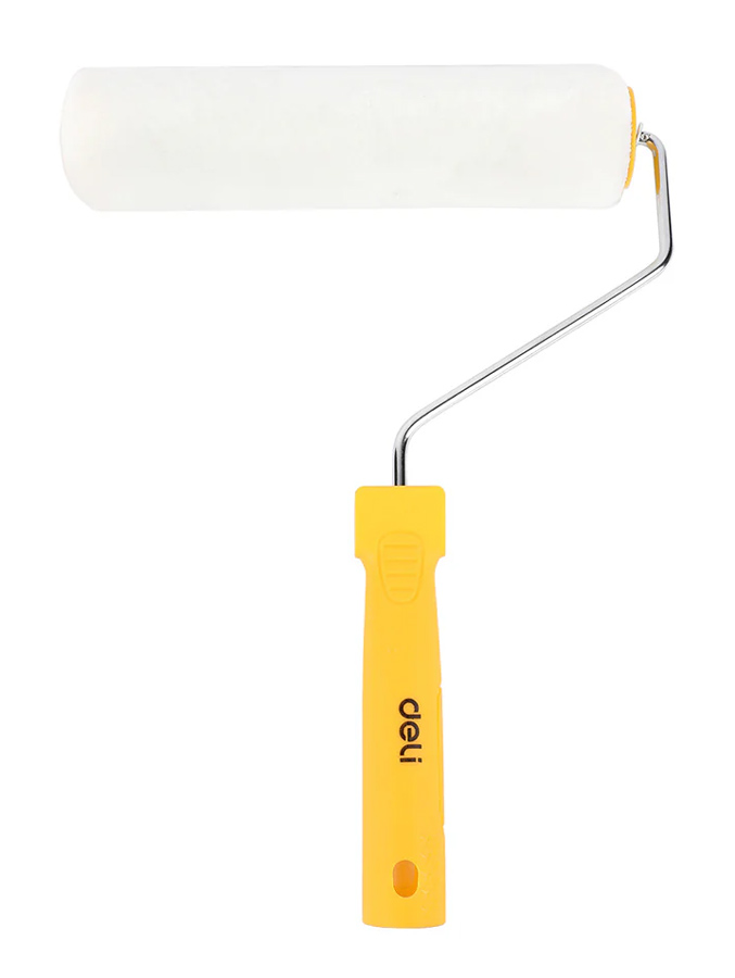 DELI ρολό βαφής τοίχου DL509609 με λαβή, ακρυλικό, 7mm, 230mm 1 DELI ρολό βαφής τοίχου DL509609 με λαβή
