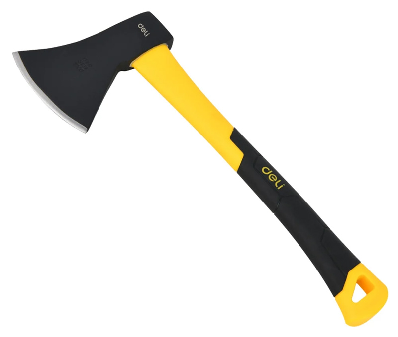 DELI τσεκούρι DL5710 με αντιολισθητική Fiberglass λαβή, 1000gr, 420mm 1 DELI τσεκούρι DL5710 με αντιολισθητική Fiberglass λαβή