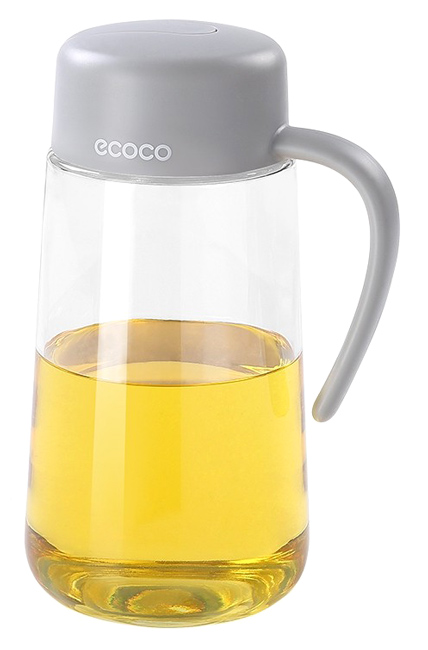 ECOCO γυάλινο δοχείο λαδιού-ξιδιού E1810, 1000ml, γκρι 1 ECOCO γυάλινο δοχείο λαδιού-ξιδιού E1810