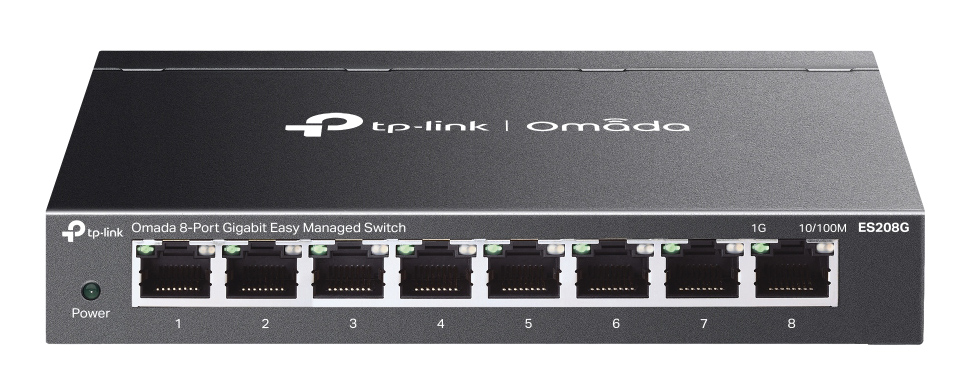 TP-LINK easy managed switch ES208G, 8x Gigabit θύρες, V1.0 1 TP-LINK easy managed switch ES208G