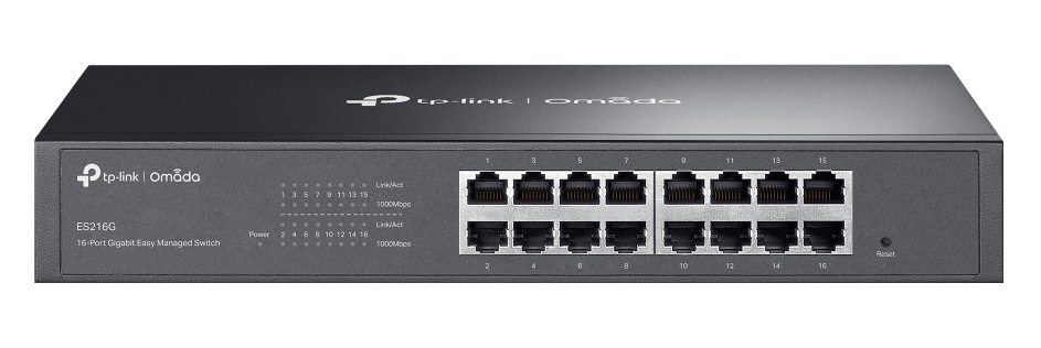 TP-LINK easy managed switch ES216G, 16x Gigabit θύρες, V1.0 1 TP-LINK easy managed switch ES216G
