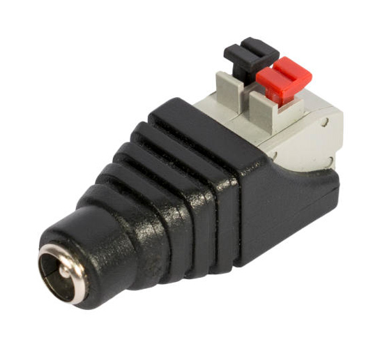 FOLKSAFE βύσμα τροφοδοσίας DC θηλυκό DCFCP, 5.5x2.1mm, push-pin, 5τμχ 1 FOLKSAFE βύσμα τροφοδοσίας DC θηλυκό DCFCP