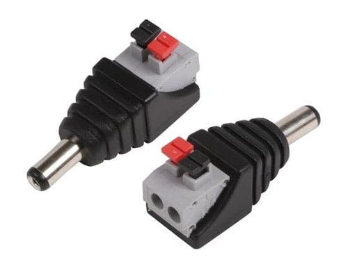 FOLKSAFE βύσμα τροφοδοσίας DC αρσενικό DCMCP, 5.5x2.1mm, push-pin, 5τμχ 1 FOLKSAFE βύσμα τροφοδοσίας DC αρσενικό DCMCP