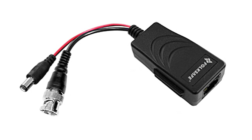 FOLKSAFE video & power balun transmitter FS-HD4301VP, 4K, έως 400m, RJ45 1 FOLKSAFE video & power balun transmitter FS-HD4301VP
