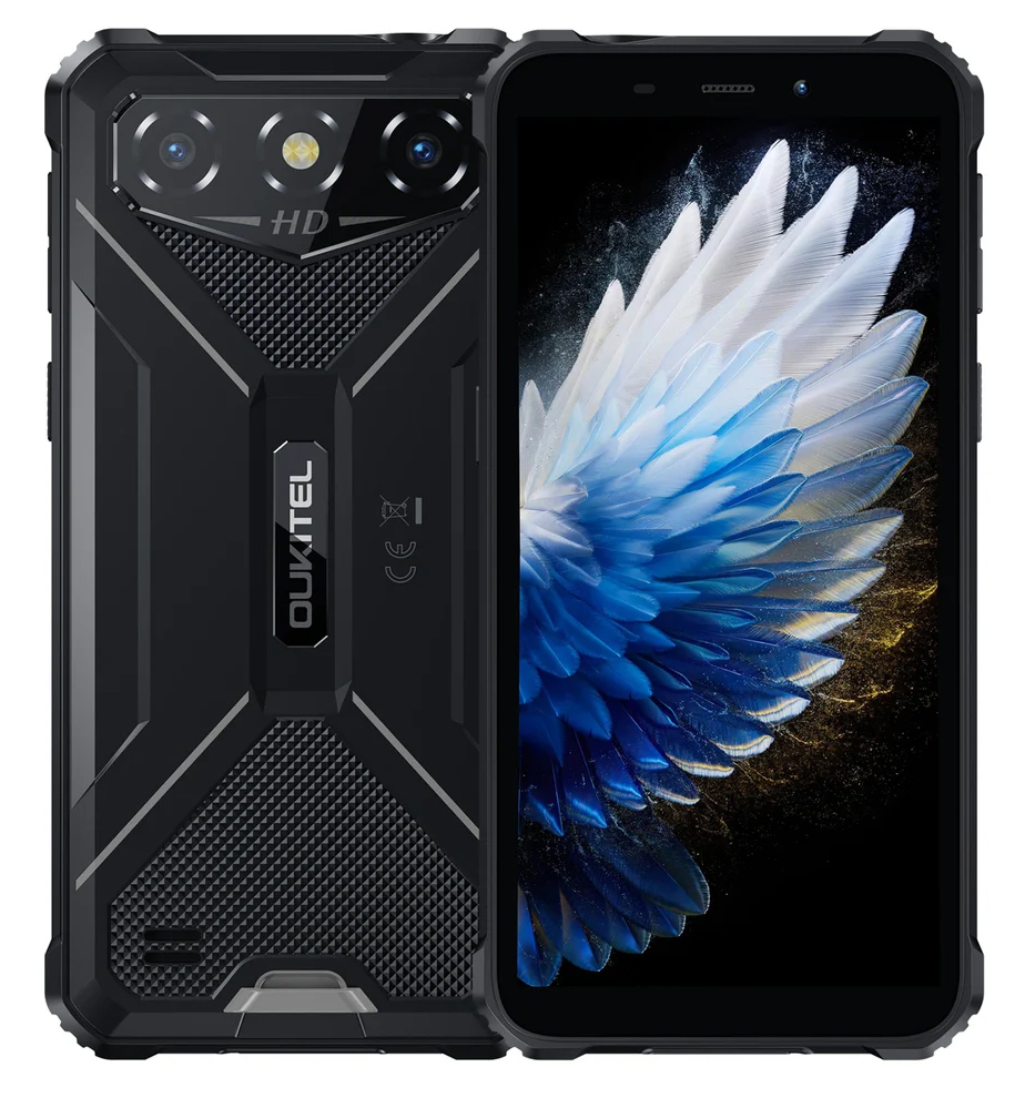 OUKITEL smartphone G3, 6", 4/128GB, 6300mAh, IP68/IP69K/MIL-STD 810H, μαύρο 1 OUKITEL smartphone G3