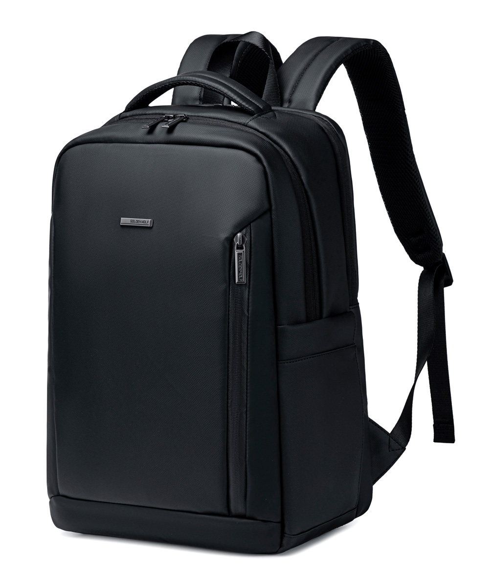 GOLDEN WOLF τσάντα πλάτης GB00731 με θήκη laptop 15.6", 17L, μαύρη 1 GOLDEN WOLF τσάντα πλάτης GB00731 με θήκη laptop 15.6"