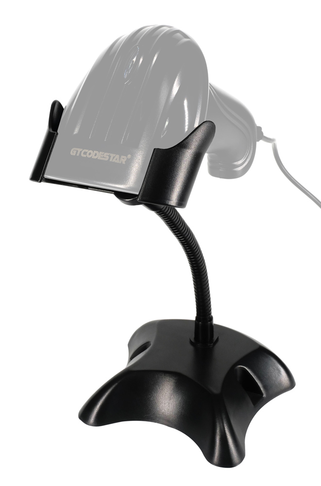 GTCODESTAR βάση για barcode scanner GTC-STAND, εύκαμπτος μεταλλικός βραχίονας, μαύρη 1 GTCODESTAR βάση για barcode scanner GTC-STAND