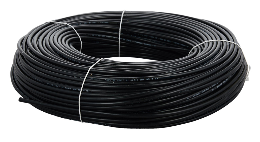 CABLEL καλώδιο H07V-U 4mm², 450/750V, 100m, μαύρο 1 CABLEL καλώδιο H07V-U 4mm²