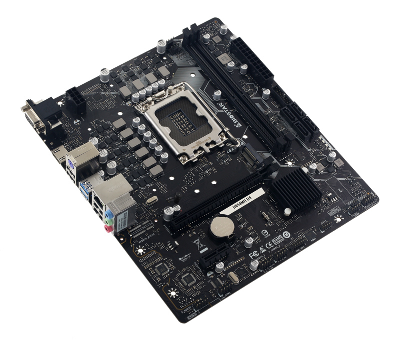 BIOSTAR μητρική H610MH-D5, 2x DDR5, s1700, uATX, GbE LAN, 7CH, Ver. 6.3 1 BIOSTAR μητρική H610MH-D5