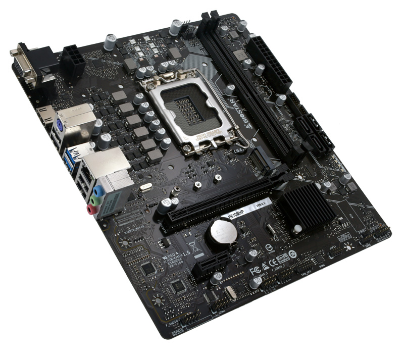 BIOSTAR μητρική H610MHP, 2x DDR4, s1700, USB 3.2, uATX, GbE, Ver. 6.1 1 BIOSTAR μητρική H610MHP