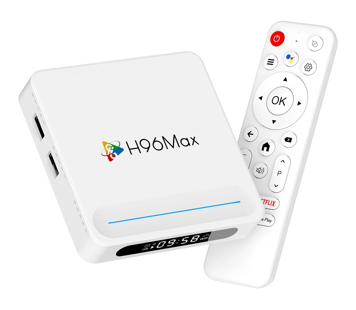 H96 MAX TV Box H618 Plus, 8K, 4/32GB, WiFi 6, Bluetooth, Android 14 1 H96 MAX TV Box H618 Plus