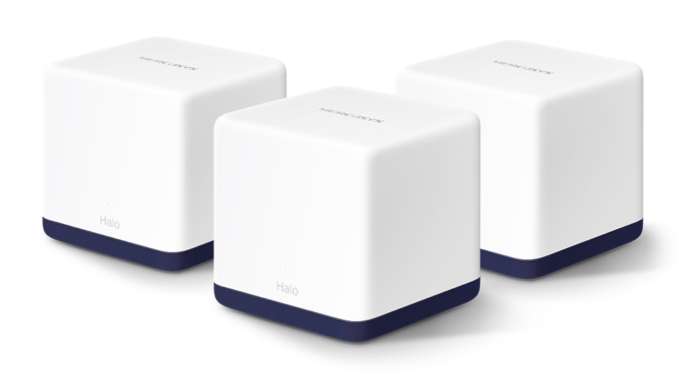 MERCUSYS Mesh Wi-Fi System Halo H50G, 1.9Gbps Dual Band, 3τμχ, Ver. 1.0 1 MERCUSYS Mesh Wi-Fi System Halo H50G