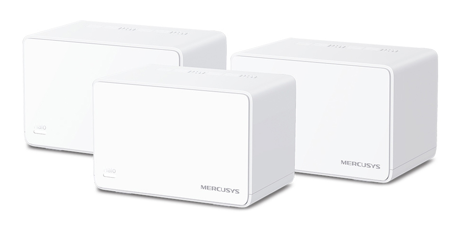 MERCUSYS Mesh Wi-Fi 6 System Halo H80X, 3Gbps Dual Band, 3τμχ, Ver. 1.0 1 MERCUSYS Mesh Wi-Fi 6 System Halo H80X