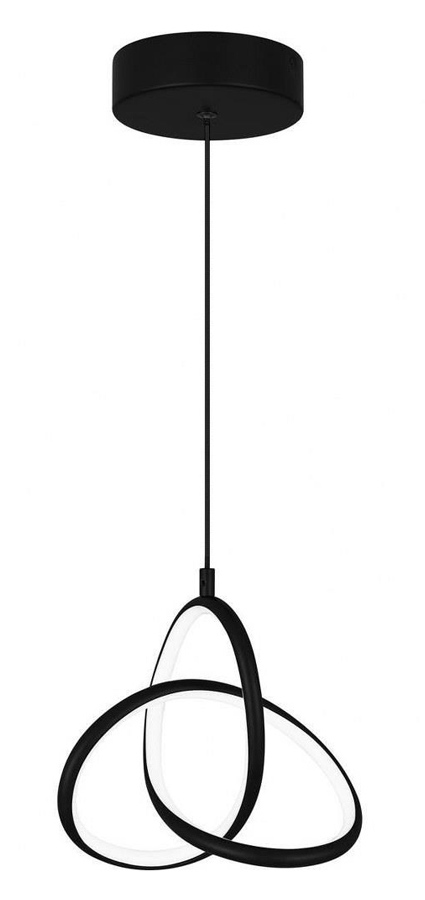 POWERTECH LED φωτιστικό οροφής HLL-0145, 25W, 4000K, Φ40cm, 1m, μαύρο 1 POWERTECH LED φωτιστικό οροφής HLL-0145