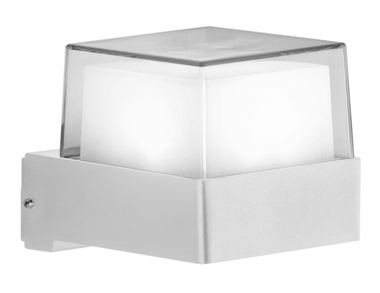 POWERTECH LED φωτιστικό τοίχου HLL-0156, 7W, 4000K, 560lm, IP65, λευκό 1 POWERTECH LED φωτιστικό τοίχου HLL-0156