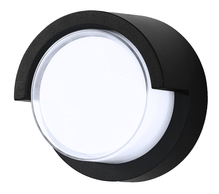 POWERTECH LED φωτιστικό τοίχου HLL-0167, 12W, 4000K, 960lm, IP65, μεταλλικό, μαύρο 1 POWERTECH LED φωτιστικό τοίχου HLL-0167