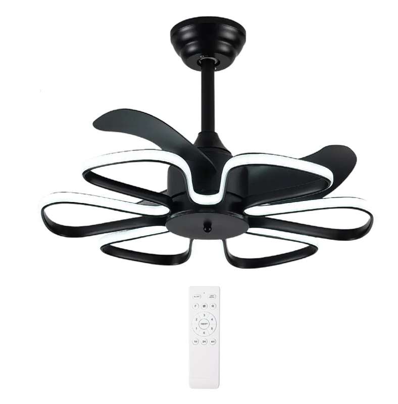 POWERTECH ανεμιστήρας οροφής HLL-0174 με LED φως, 96W, Φ55x35cm, μαύρος 1 POWERTECH ανεμιστήρας οροφής HLL-0174 με LED φως