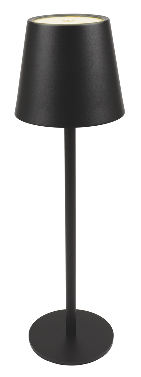 POWERTECH LED επιτραπέζιο φωτιστικό HLL-0193, ρυθμιζόμενο, επαναφορτιζόμενο, μαύρο 1 POWERTECH LED επιτραπέζιο φωτιστικό HLL-0193
