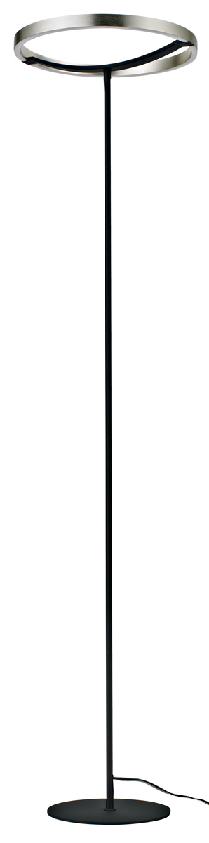 POWERTECH LED φωτιστικό δαπέδου HLL-0204, 42W, 4000K, Φ38x157cm, ασημί/μαύρο 1 POWERTECH LED φωτιστικό δαπέδου HLL-0204