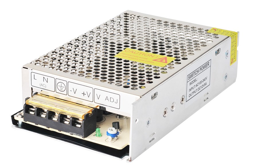 POWERTECH τροφοδοτικό HT-120W, 12V 10A 120W, μη αδιάβροχο 1 POWERTECH τροφοδοτικό HT-120W