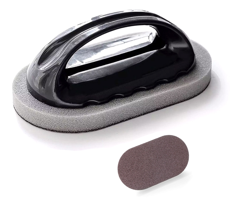 Σφουγγάρι με λαβή HUH-0025, καφέ 1 Σφουγγάρι με λαβή HUH-0025