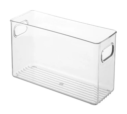 Δοχείο οργάνωσης ψυγείου HUH-0032, 26 x 15.5 x 9cm, διάφανο 1 Δοχείο οργάνωσης ψυγείου HUH-0032