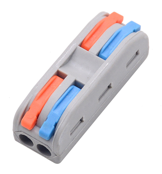 POWERTECH κλέμα σύνδεσης καλωδίων HUH-0090, 2 θέσεων, 0.08mm-4mm², 10τμχ 1 POWERTECH κλέμα σύνδεσης καλωδίων HUH-0090