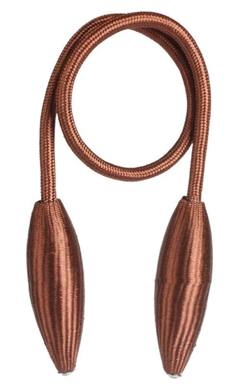 ROXXANI δέστρα κορδόνι HUH-0142 για κουρτίνες, 55cm, καφέ 1 ROXXANI δέστρα κορδόνι HUH-0142 για κουρτίνες