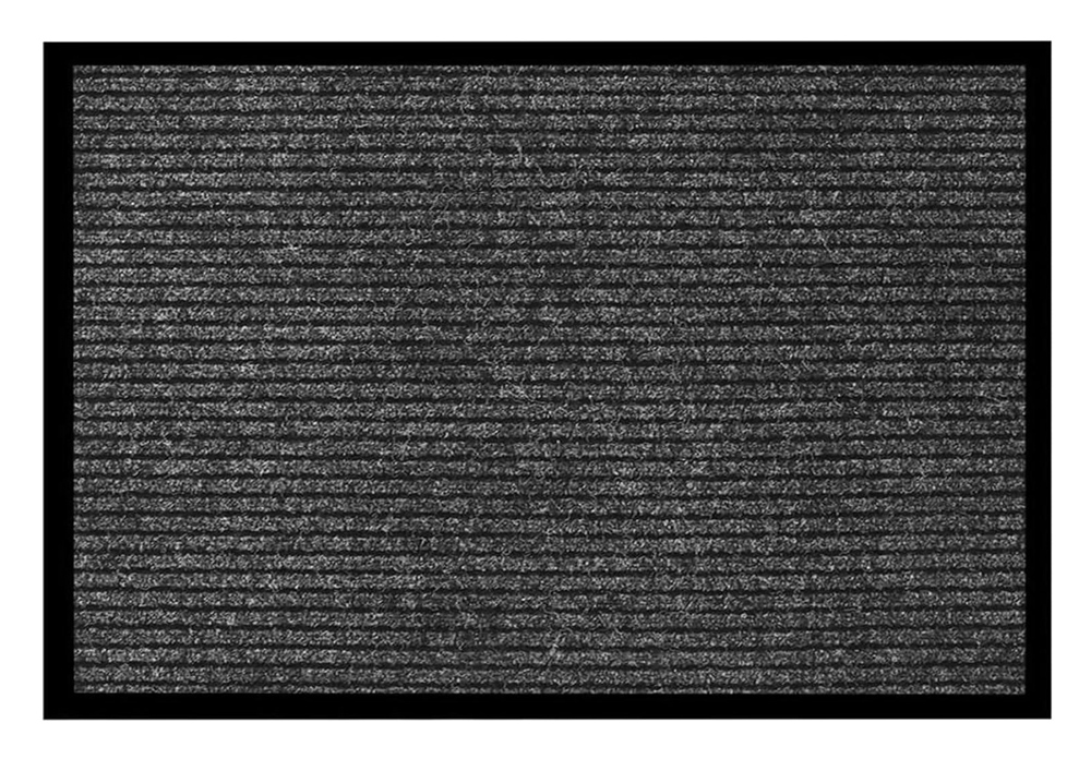 HOME USE πατάκι εισόδου HUH-0207, αντιολισθητικό, 60x40cm, 6mm πάχος, γκρι 1 HOME USE πατάκι εισόδου HUH-0207