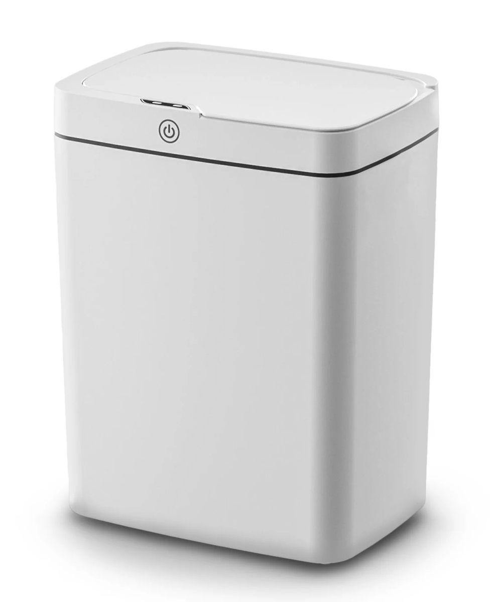 HOME USE κάδος απορριμμάτων HUH-0253 με φωτοκύτταρο, 13lt, λευκός 1 HOME USE κάδος απορριμμάτων HUH-0253 με φωτοκύτταρο