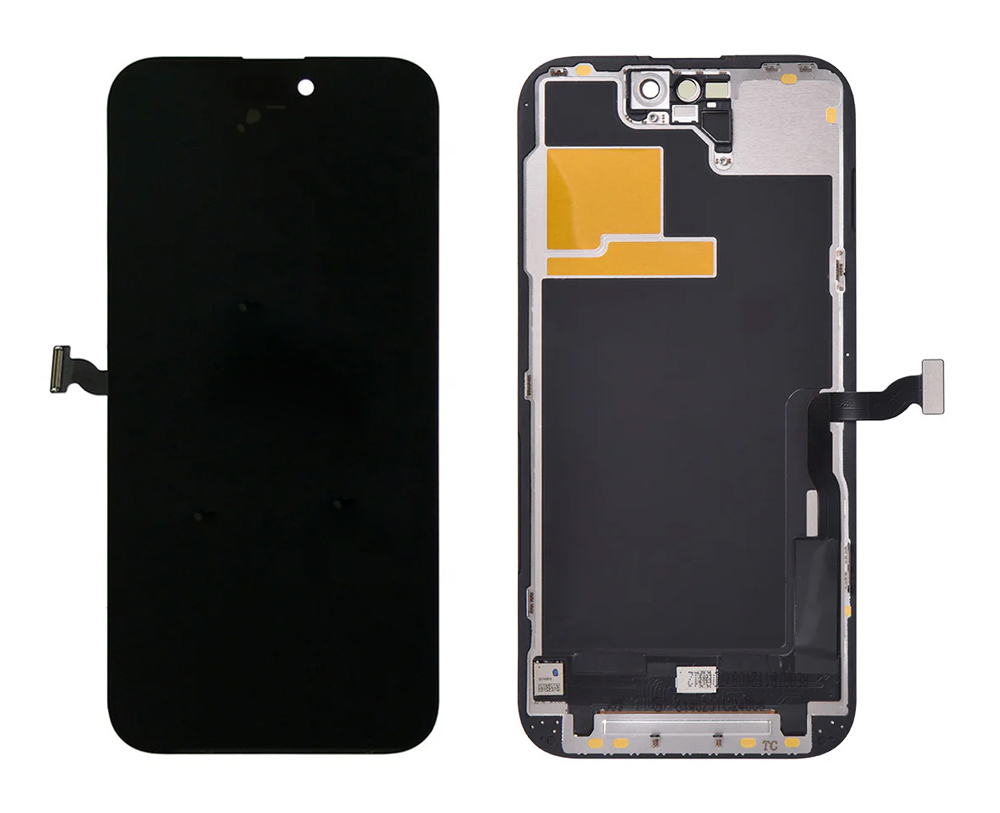 TW INCELL LCD για iPhone 14 Pro, camera-sensor ring, earmesh, μαύρη 1 TW INCELL LCD για iPhone 14 Pro