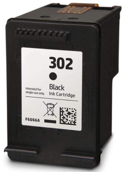Συμβατό Inkjet για HP 302XL, μαύρο 1 Συμβατό Inkjet για HP 302XL