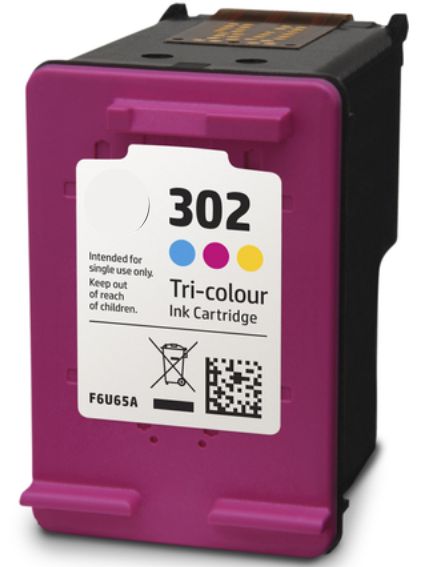 Συμβατό Inkjet για HP 302XL, Color 1 Συμβατό Inkjet για HP 302XL