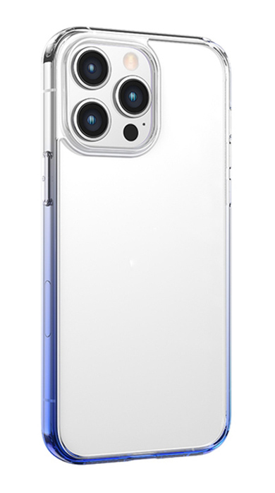USAMS θήκη Binz για iPhone 14 Plus, μπλε & διάφανη 1 USAMS θήκη Binz για iPhone 14 Plus