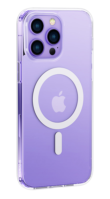 USAMS θήκη Ice Magnet για iPhone 14 Plus, με μαγνήτες, διάφανη 1 USAMS θήκη Ice Magnet για iPhone 14 Plus
