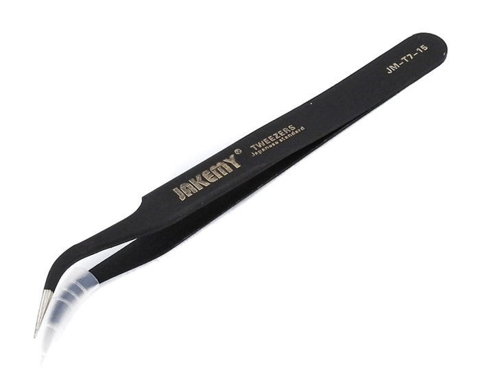 JAKEMY τσιμπίδα JM-T7-15, ανοξείδωτη, SUS201, 123mm, κυρτή 1 JAKEMY τσιμπίδα JM-T7-15